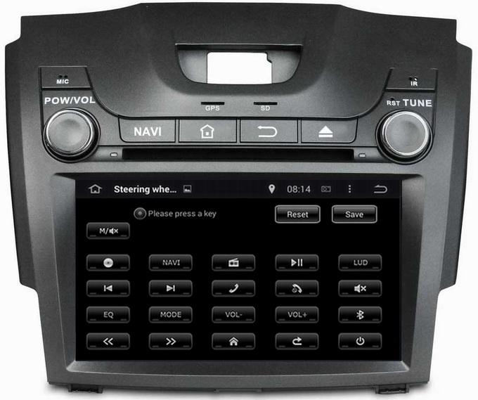Ouchuangbo Car Radio GPS Stereo Multimedia Kit for Chevrolet S10 2013 Android 4.4 3G Wifi AUX input OCB-8054D