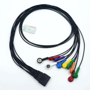 Wholesale Compatible Schiller 10 Lead ECG Patient Cable Schiller for Schiller MS-12 Blue ECG Cable from china suppliers