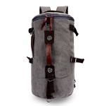 Shoulder bag schoolbag Korean version of casual outdoor canvas bucket bag travel