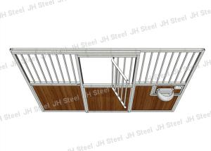 Wholesale Fabricated Iso9001 Horse Stall Fronts In Powder Coated Surface from china suppliers