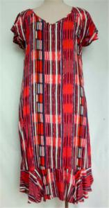 Wholesale Guangzhou Manufacturer Women's Clothes Short Sleeve Printed Plus Size Dress from china suppliers