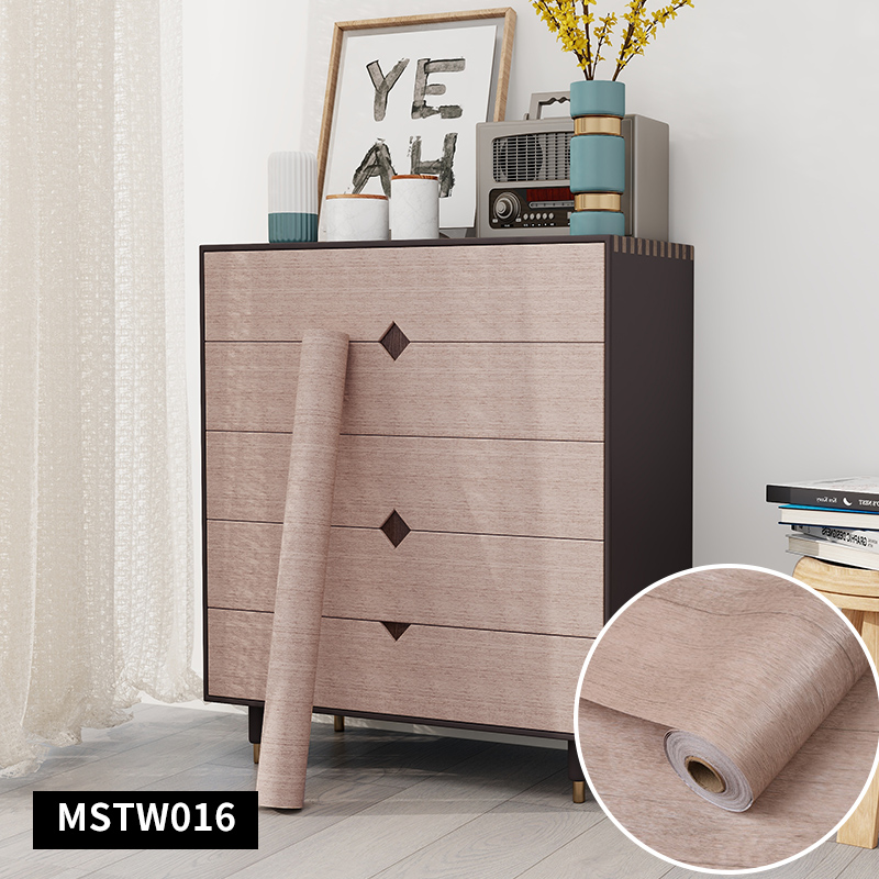 0.6*10m Wood Grain Removable Wallpaper Interior Self Adhesive Wall Covering