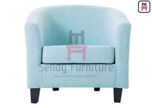 Wholesale Leather / Fabric Upholstered Restaurant Booth Sofa High Density Foam For Restaurant from china suppliers