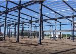 Q235 / Q355 Steel Structure Warehouse Prefabricated Steel Frame Buildings