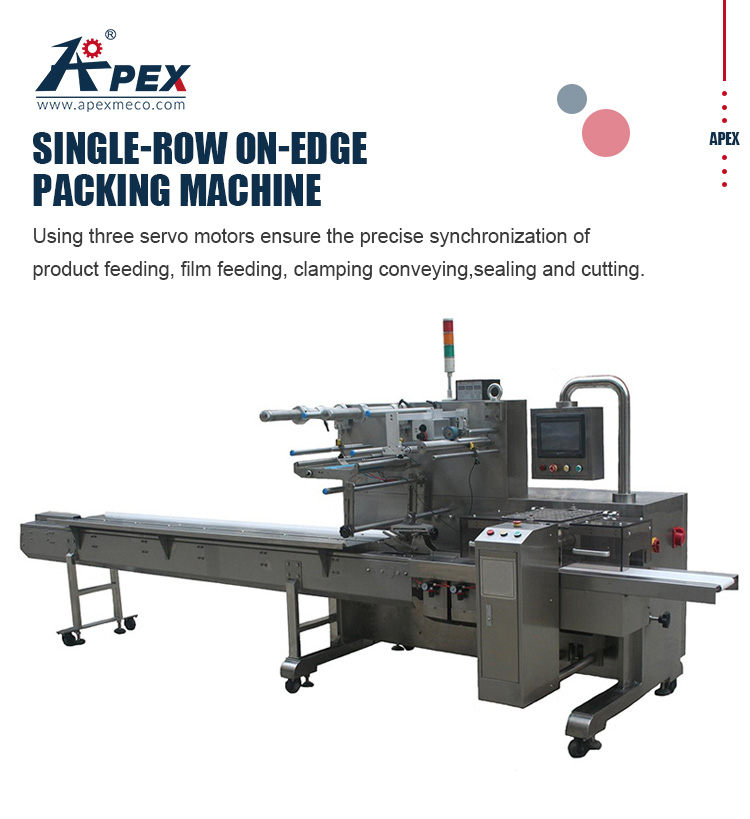 High Quality Customized Automatic Cookie Packing Machine Emballage Biscuit