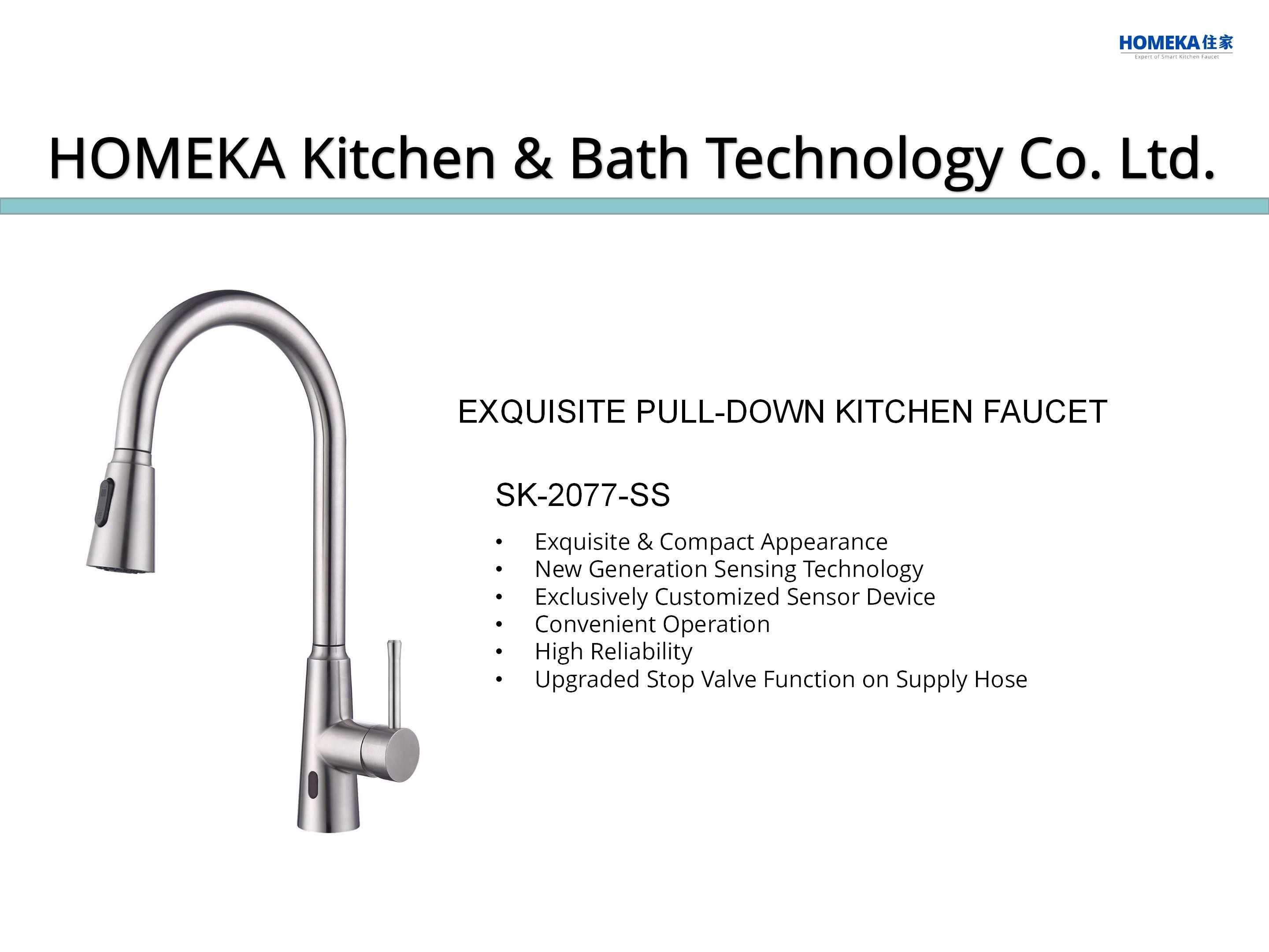 OEM Single Lever Pull Out Kitchen Tap