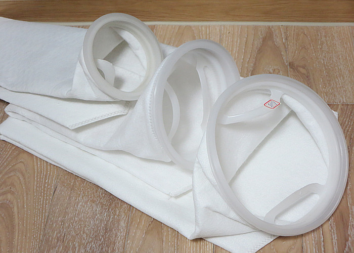 Nonwoven Felt Micron Industrial Filter Bag For Industry Poly Felt Filter Bag