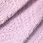 Cationic Striped Sheared Flannel Fleece Fabric Double Side For Sleepwear Pajamas