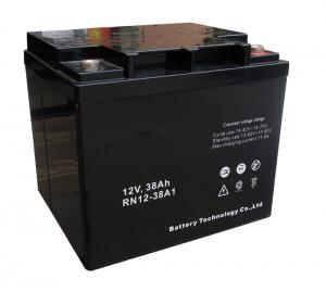 China 12v 38ah UPS Lead Acid Battery With M6 Terminal Alloy Grid Structure on sale