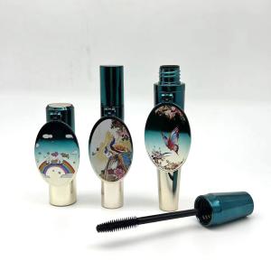 Wholesale 8ml ABS Green Mascara Tube Eyelash Tube Bottle With Mirror from china suppliers