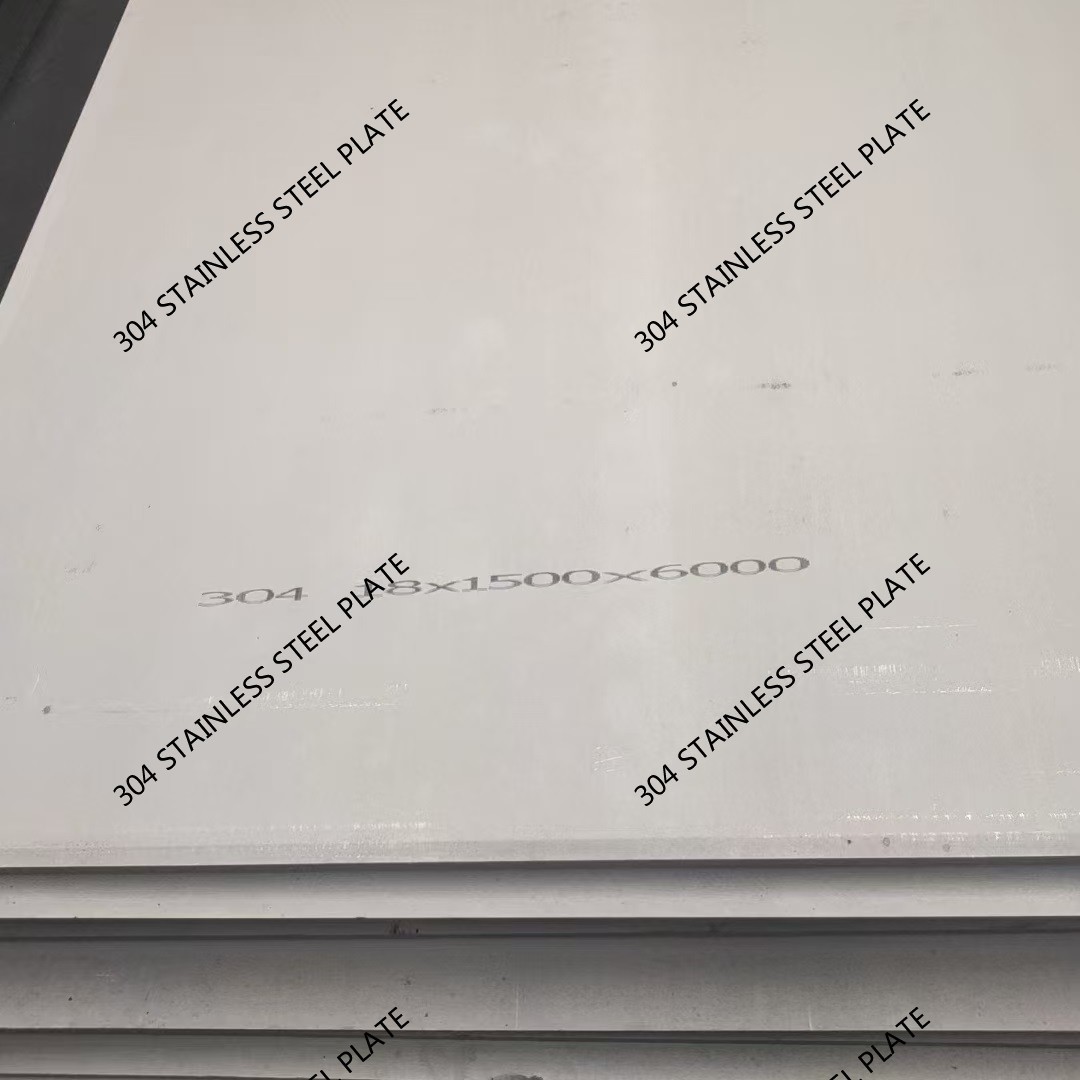 304 Hot Rolled Stainless Steel Plate NO.1 Finish ASTM/ASME Compliant Thickness 4-60mm