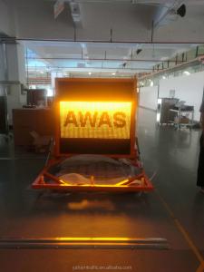 Wholesale IP56 P10 Trailer LED Display Mobile Billboard For Traffic Road Safety from china suppliers