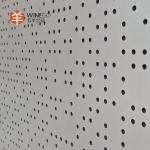 Eco-Friendly And High NRC Aluminum Perforated Acoustic Panel For Rooms