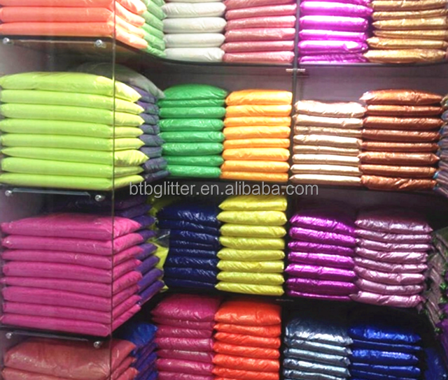 RAMADAN Occasion 1 Kilo Packing Bulk Dots Glitter Powder for Glitters Glitter Dot Mixes Neon Color Package Opp Bag