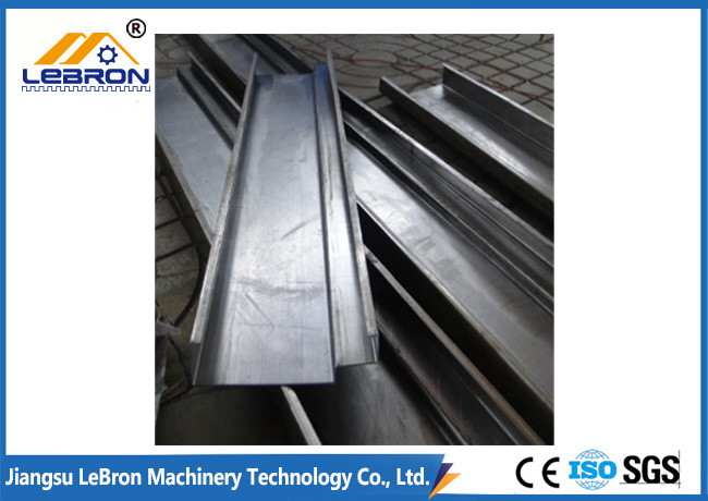 PLC Control Door Frame Roll Forming Machine , Smooth Door Frame Making Machine