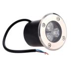 Matte Black In Ground Landscape Lights 110 lumen/W IP65 Protection