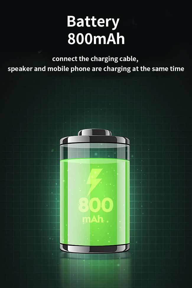 5W Speaker Power Wireless Charger Speaker D9 X H11.4 Cm for Immersive Audio