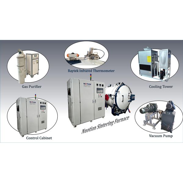 Energy Saving High Temperature Vacuum Furnace For Metals & Ceramics Material