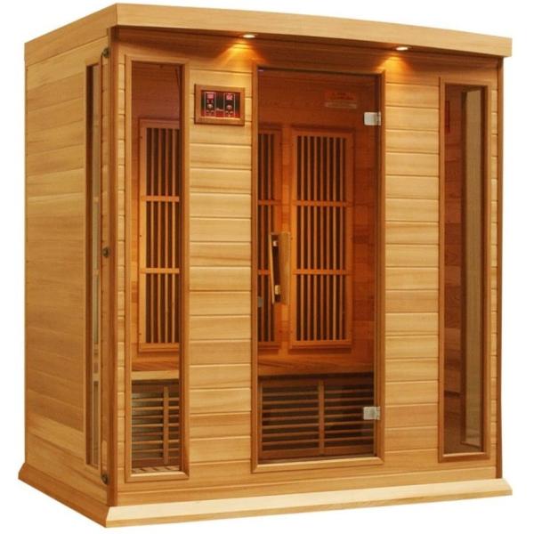 Computer Control Panel Infrared Saunas Slimming Spa Room 4 Person Portable Far Infrared Sauna Room