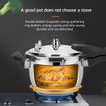 Energy Saving Kitchen Pressure Cooker Gas And Induction Cooker Polished Eco