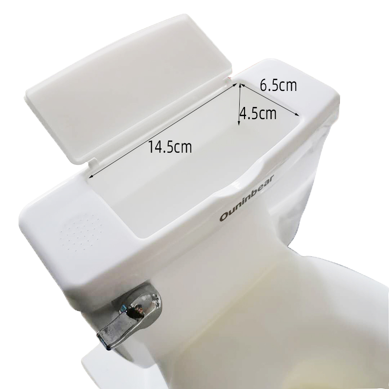 Custom Logo Printed PP Plastic Baby Potty Toilet Training Seat - Eco Friendly Foldable Trainer