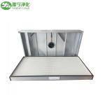 Clean Room Hepa Fan Filter Unit , Coil Filtered Exhaust Fan Aluminium Zinc Plate