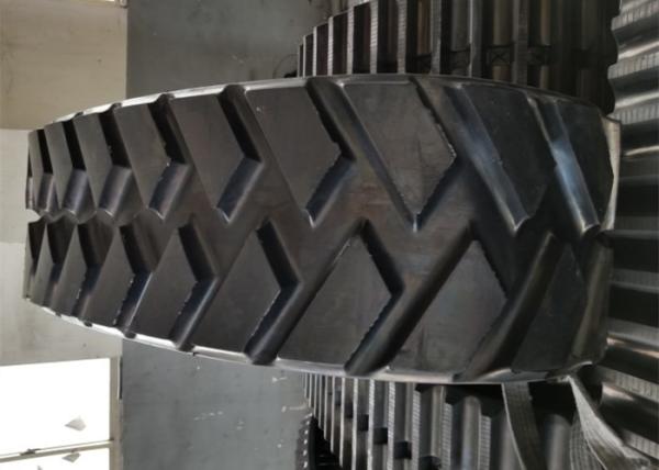 Cat Ap1055b Paver Rubber Tracks 460 * 225 * 36 For Asphalt Paver Construction