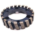 Accurate Diamond Stone Edge Profiling CNC Stubbing Wheel For Stone Polishing