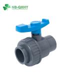 Indonesia PVC/UPVC Industrial Union Valve with EPDM Seals and ANSI Flexible Ball