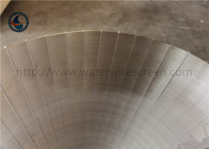 Ss 304 316l 321 Johnson Vee Wire Screen For Inner Filter Equipment