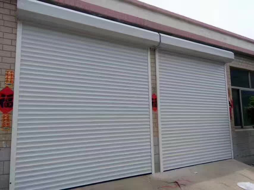 Wind-Resist Electric Rolling up Shutter for Prefab Warehouse Workshop