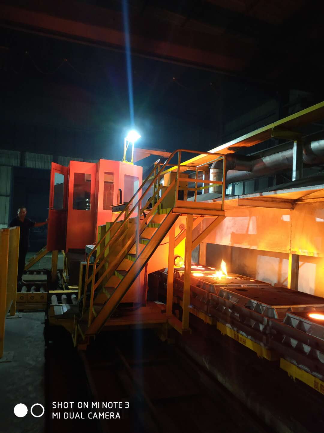 Grey Iron Pouring Machine Transferring System Control And Operation System