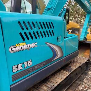 Wholesale 7.5 Ton Japan Used Kobelco Excavator Second Hand Kobelco 75 Excavator from china suppliers