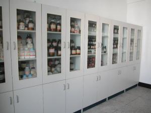 Wholesale Lab Durable Reagent Storage Cabinet Grey / Blue Modern Adjustable from china suppliers