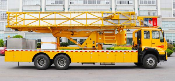 Durable Yellow Color Lightweight Bridge Snooper Truck Good Perfermance CCC