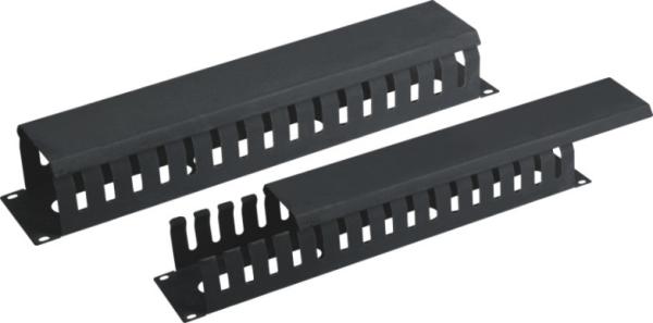 High Performance 1U Rack Mount Cable Management , Amp Cable Management With