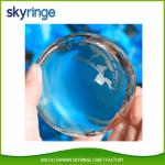 OEM Colored Acrylic Spheres 60mm Transparent Acrylic Ball