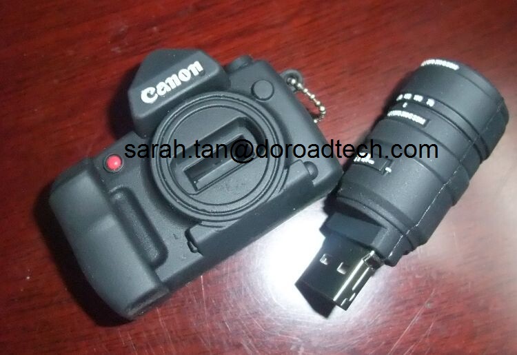 Personalized Camera Shaped PVC High Speed USB Flash Drives
