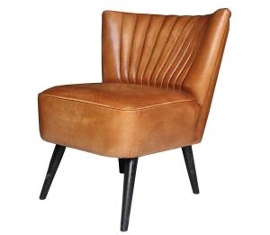 Wholesale Brown Dinning Office Antique Leather Armchairs With Iron Legs from china suppliers