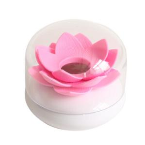 Wholesale New creative gift product Abs lotus cotton bud holder toothpick organizer from china suppliers