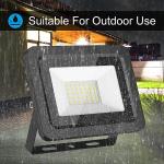 SMD Remote Control Outdoor Flood Light IP66 , 5000K 60w LED Flood Light