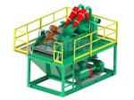 Hydrocyclone 45KW Mud Tank System , Compact Size Drilling Mud Disposal