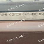 P355GH Hot Rolled Steel Plate / Pressure Vessel Plate 1500*6000mm 2000*8000mm