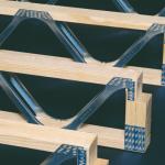 Floor Flat Roof Metal Web I Joists ISO9001 Rohs CE 16949 Silver Easi-Joist