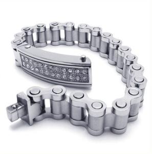 Wholesale High Quality Tagor Stainless Steel Jewelry Fashion Men's Casting Bracelet PXB010 from china suppliers