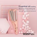 Adjustable Ceramic Electric Hair Curler Triple Barrel 45W Beauty Salon Household