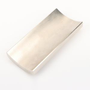 Wholesale 80-120°C Curie Temperature Rare Earth Magnet For Industrial And +/- 0.05mm Tolerance Arc Tile 38SH Magnet from china suppliers