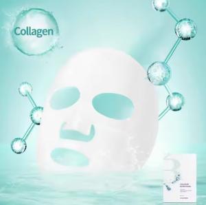 Wholesale Facial Skincare Collagen Mask Sheet Pack Moisturizing Nourishing Pore Tightening Collagen Repair Face Mask from china suppliers