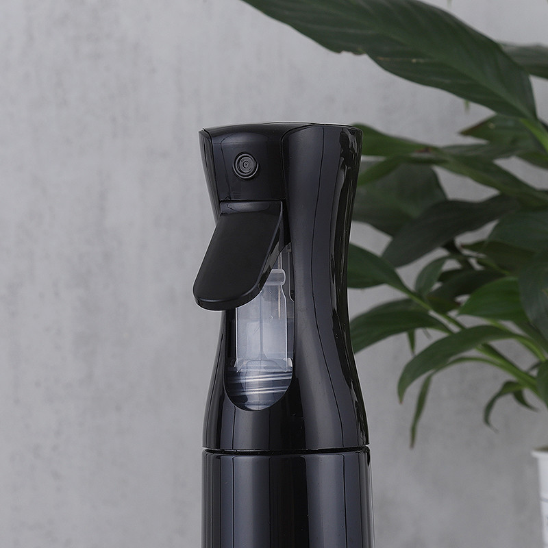 Personal Care PET Plastic Continuous Spray Bottle 300ml Fine Mist Spray Bottle