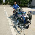 Traffic Acrylic Pneumatic Road Marking Spray Paint Machine